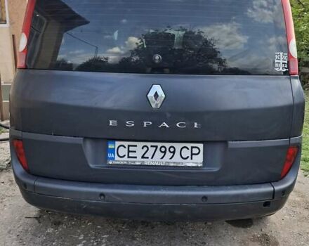 Серый Рено Эспейс, объемом двигателя 2.19 л и пробегом 312 тыс. км за 3500 $, фото 5 на Automoto.ua