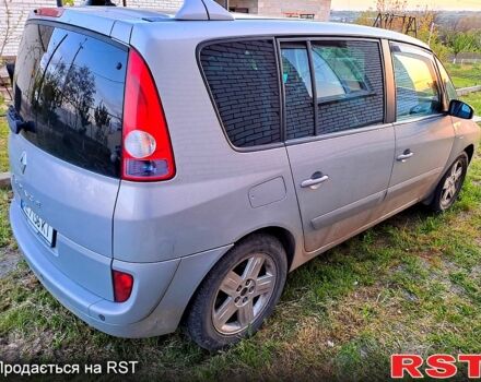 Серый Рено Эспейс, объемом двигателя 2.2 л и пробегом 149 тыс. км за 4660 $, фото 6 на Automoto.ua