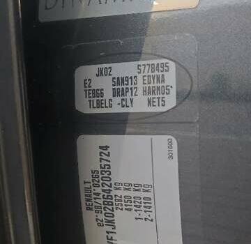 Серый Рено Эспейс, объемом двигателя 2 л и пробегом 273 тыс. км за 7699 $, фото 21 на Automoto.ua