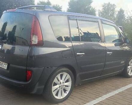 Серый Рено Эспейс, объемом двигателя 2 л и пробегом 273 тыс. км за 7699 $, фото 2 на Automoto.ua