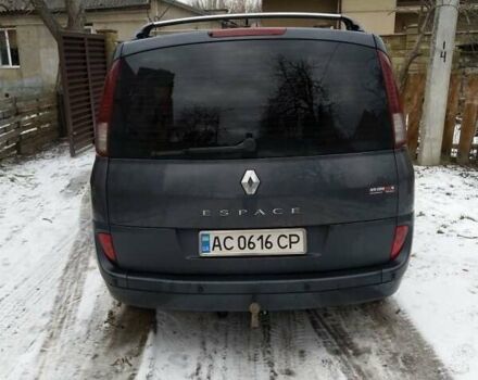 Сірий Рено Еспейс, об'ємом двигуна 2 л та пробігом 360 тис. км за 7000 $, фото 4 на Automoto.ua