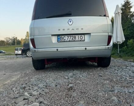 Серый Рено Эспейс, объемом двигателя 2.2 л и пробегом 220 тыс. км за 2400 $, фото 11 на Automoto.ua