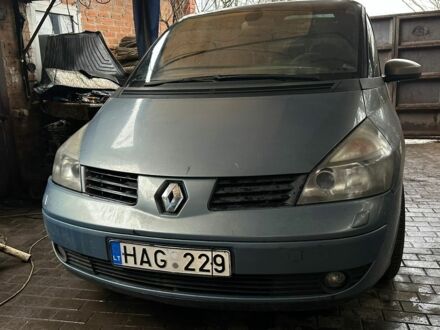Сірий Рено Еспейс, об'ємом двигуна 3 л та пробігом 200 тис. км за 1000 $, фото 1 на Automoto.ua