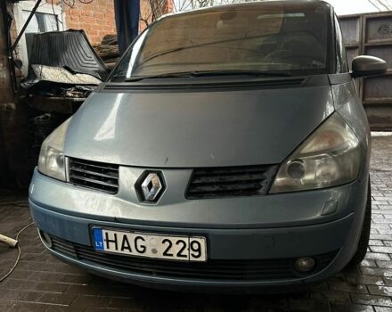 Серый Рено Эспейс, объемом двигателя 3 л и пробегом 200 тыс. км за 1000 $, фото 1 на Automoto.ua