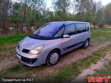 Серый Рено Эспейс, объемом двигателя 1.9 л и пробегом 410 тыс. км за 3100 $, фото 1 на Automoto.ua