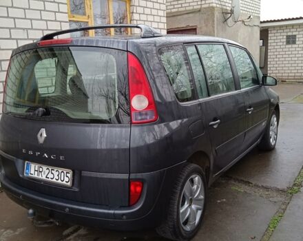 Серый Рено Эспейс, объемом двигателя 1.9 л и пробегом 209 тыс. км за 2650 $, фото 1 на Automoto.ua