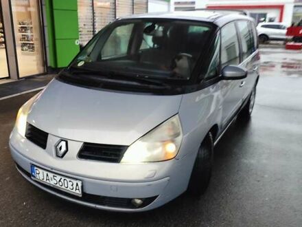 Серый Рено Эспейс, объемом двигателя 2.2 л и пробегом 353 тыс. км за 2700 $, фото 1 на Automoto.ua