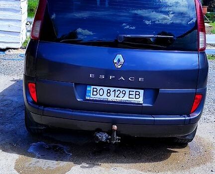 Серый Рено Эспейс, объемом двигателя 1.9 л и пробегом 300 тыс. км за 6300 $, фото 1 на Automoto.ua