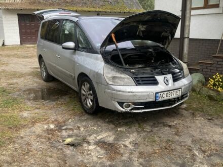 Серый Рено Эспейс, объемом двигателя 2 л и пробегом 380 тыс. км за 3700 $, фото 1 на Automoto.ua