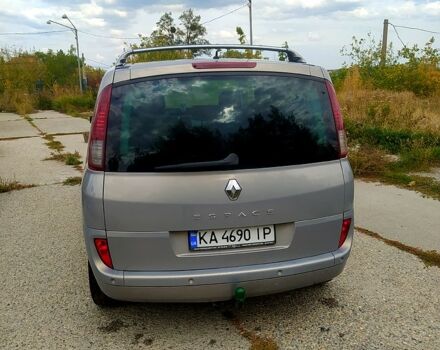 Сірий Рено Еспейс, об'ємом двигуна 2 л та пробігом 302 тис. км за 7500 $, фото 1 на Automoto.ua