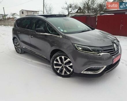 Сірий Рено Еспейс, об'ємом двигуна 1.6 л та пробігом 190 тис. км за 14999 $, фото 1 на Automoto.ua