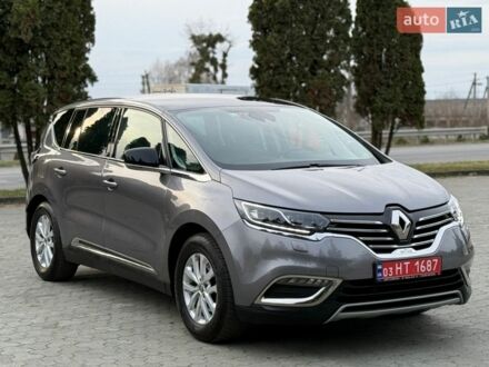 Серый Рено Эспейс, объемом двигателя 1.6 л и пробегом 187 тыс. км за 15999 $, фото 1 на Automoto.ua