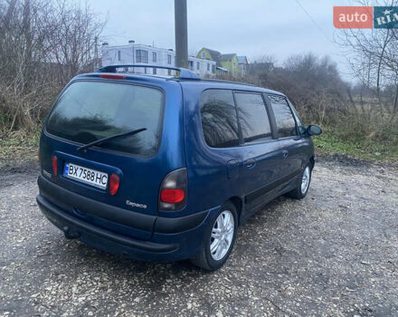 Синий Рено Эспейс, объемом двигателя 2 л и пробегом 318 тыс. км за 3750 $, фото 6 на Automoto.ua