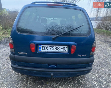 Синий Рено Эспейс, объемом двигателя 2 л и пробегом 318 тыс. км за 3750 $, фото 4 на Automoto.ua