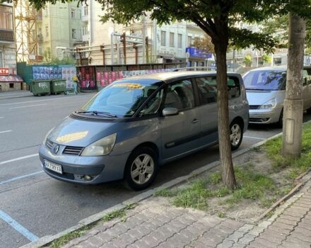Рено Эспейс 2003 в Никополе на Automoto.ua Синий Рено Эспейс, объемом двигателя 1.9 л и пробегом 473 тыс. км за 4000 $, фото 3 на Automoto.ua
