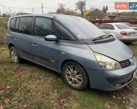 Синий Рено Эспейс, объемом двигателя 1.9 л и пробегом 295 тыс. км за 2200 $, фото 2 на Automoto.ua