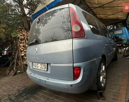 Синий Рено Эспейс, объемом двигателя 3 л и пробегом 200 тыс. км за 1000 $, фото 3 на Automoto.ua