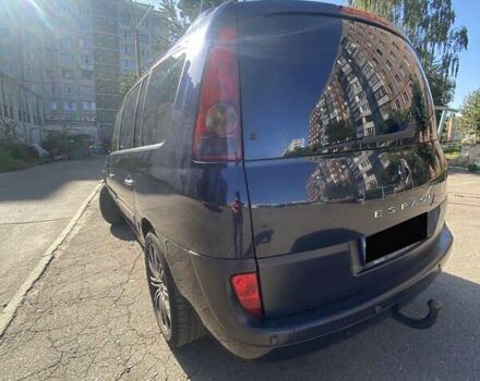 Синій Рено Еспейс, об'ємом двигуна 2.2 л та пробігом 346 тис. км за 4000 $, фото 7 на Automoto.ua