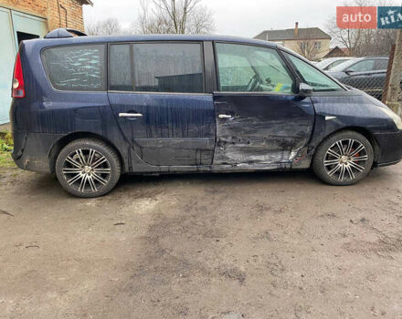 Синій Рено Еспейс, об'ємом двигуна 2.19 л та пробігом 354 тис. км за 2999 $, фото 6 на Automoto.ua