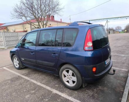 Синий Рено Эспейс, объемом двигателя 2.2 л и пробегом 210 тыс. км за 5850 $, фото 3 на Automoto.ua