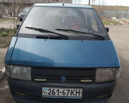 Синий Рено Эспейс, объемом двигателя 2 л и пробегом 3 тыс. км за 1016 $, фото 1 на Automoto.ua