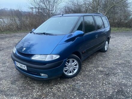 Синий Рено Эспейс, объемом двигателя 2 л и пробегом 318 тыс. км за 3750 $, фото 1 на Automoto.ua