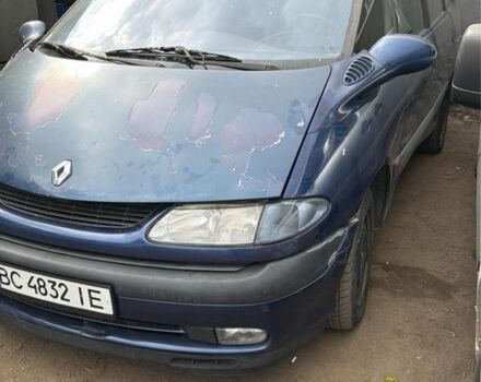 Синий Рено Эспейс, объемом двигателя 2 л и пробегом 250 тыс. км за 1500 $, фото 1 на Automoto.ua