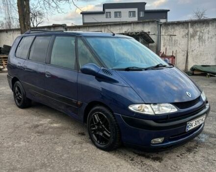 Синий Рено Эспейс, объемом двигателя 2.19 л и пробегом 499 тыс. км за 3900 $, фото 1 на Automoto.ua