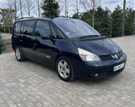 Синий Рено Эспейс, объемом двигателя 2.96 л и пробегом 681 тыс. км за 3900 $, фото 1 на Automoto.ua