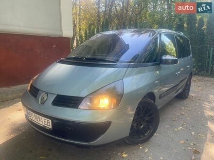 Синий Рено Эспейс, объемом двигателя 2.19 л и пробегом 300 тыс. км за 3350 $, фото 1 на Automoto.ua