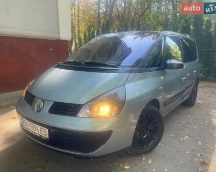 Синій Рено Еспейс, об'ємом двигуна 2.19 л та пробігом 300 тис. км за 3350 $, фото 1 на Automoto.ua