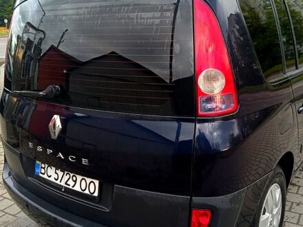 Синий Рено Эспейс, объемом двигателя 1.9 л и пробегом 286 тыс. км за 5000 $, фото 1 на Automoto.ua