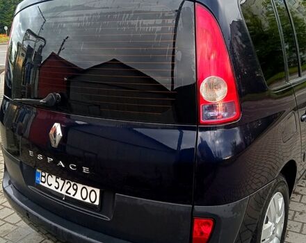 Синий Рено Эспейс, объемом двигателя 1.9 л и пробегом 286 тыс. км за 5000 $, фото 1 на Automoto.ua
