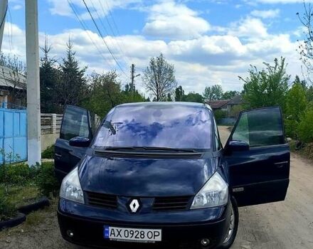 Синій Рено Еспейс, об'ємом двигуна 2 л та пробігом 250 тис. км за 5100 $, фото 1 на Automoto.ua