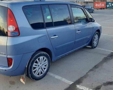Синий Рено Эспейс, объемом двигателя 1.9 л и пробегом 250 тыс. км за 3950 $, фото 1 на Automoto.ua