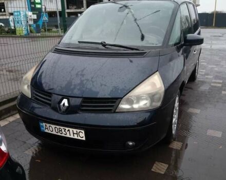 Синий Рено Эспейс, объемом двигателя 2.2 л и пробегом 533 тыс. км за 4000 $, фото 1 на Automoto.ua