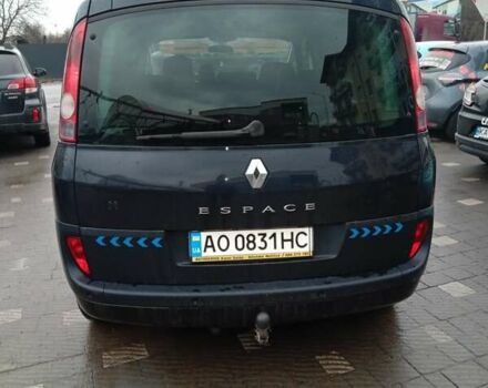 Синій Рено Еспейс, об'ємом двигуна 2.2 л та пробігом 530 тис. км за 3950 $, фото 1 на Automoto.ua