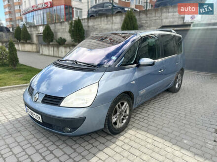 Рено Эспейс 2006 в Тернополе на Automoto.ua Синий Рено Эспейс, объемом двигателя 2.19 л и пробегом 350 тыс. км за 3300 $, фото 1 на Automoto.ua