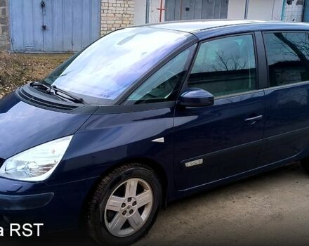 Синий Рено Эспейс, объемом двигателя 2 л и пробегом 188 тыс. км за 5900 $, фото 1 на Automoto.ua