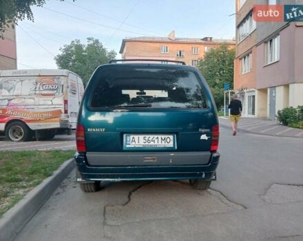 Зеленый Рено Эспейс, объемом двигателя 2.07 л и пробегом 315 тыс. км за 3500 $, фото 4 на Automoto.ua