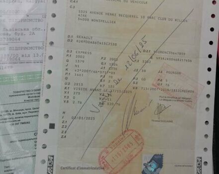 Черный Рено Экспресс, объемом двигателя 1.5 л и пробегом 222 тыс. км за 10300 $, фото 24 на Automoto.ua