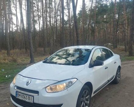 Белый Рено Флюенс, объемом двигателя 1.6 л и пробегом 218 тыс. км за 4499 $, фото 1 на Automoto.ua