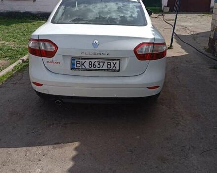 Білий Рено Флюенс, об'ємом двигуна 1.6 л та пробігом 299 тис. км за 6500 $, фото 4 на Automoto.ua