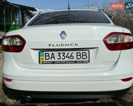 Белый Рено Флюенс, объемом двигателя 1.5 л и пробегом 208 тыс. км за 7250 $, фото 2 на Automoto.ua