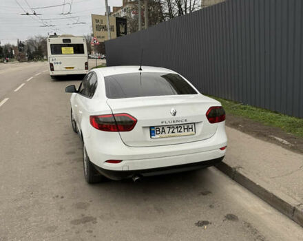 Белый Рено Флюенс, объемом двигателя 1.46 л и пробегом 263 тыс. км за 7599 $, фото 2 на Automoto.ua