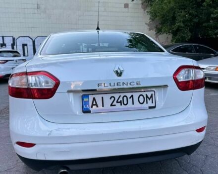 Белый Рено Флюенс, объемом двигателя 1.6 л и пробегом 215 тыс. км за 7200 $, фото 4 на Automoto.ua