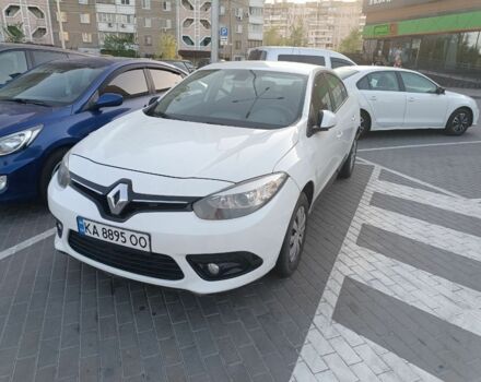 Белый Рено Флюенс, объемом двигателя 1.6 л и пробегом 226 тыс. км за 6000 $, фото 1 на Automoto.ua