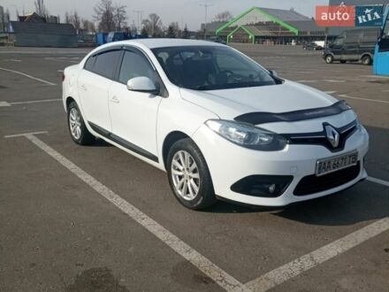 Белый Рено Флюенс, объемом двигателя 1.6 л и пробегом 149 тыс. км за 7850 $, фото 1 на Automoto.ua