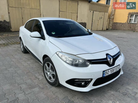 Рено Флюенс 2013 в Тернополе на Automoto.ua Белый Рено Флюенс, объемом двигателя 1.46 л и пробегом 180 тыс. км за 7299 $, фото 1 на Automoto.ua