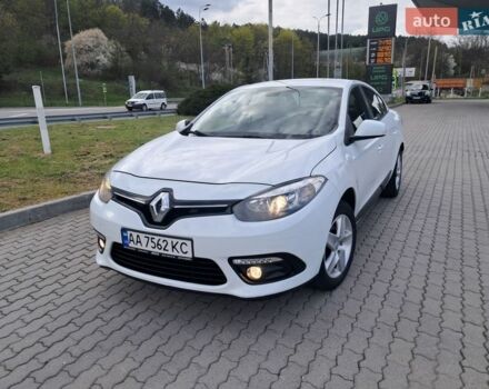 Белый Рено Флюенс, объемом двигателя 1.6 л и пробегом 227 тыс. км за 6450 $, фото 1 на Automoto.ua
